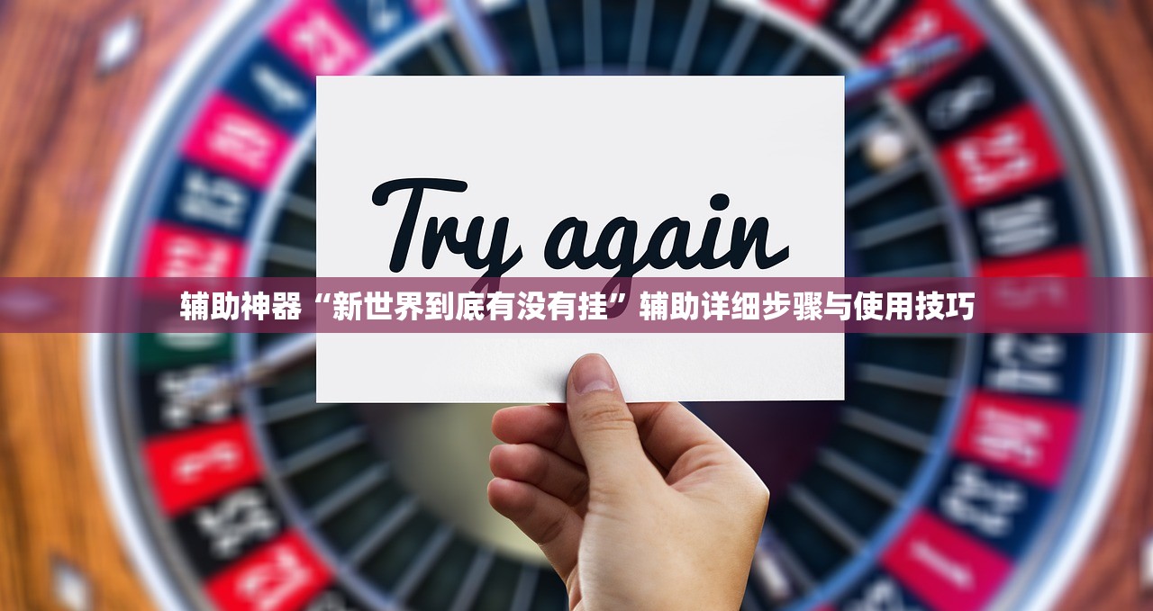 辅助神器“新世界到底有没有挂”辅助详细步骤与使用技巧