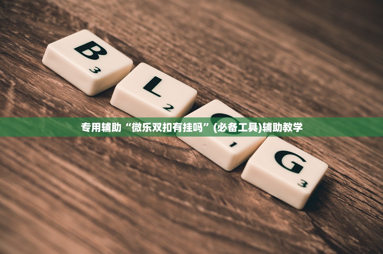 专用辅助“微乐双扣有挂吗	”(必备工具)辅助教学