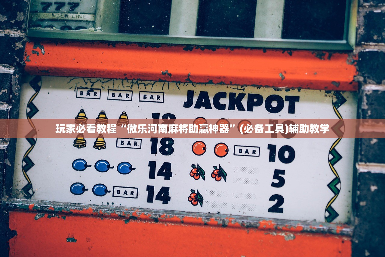 玩家必看教程“微乐河南麻将助赢神器”(必备工具)辅助教学